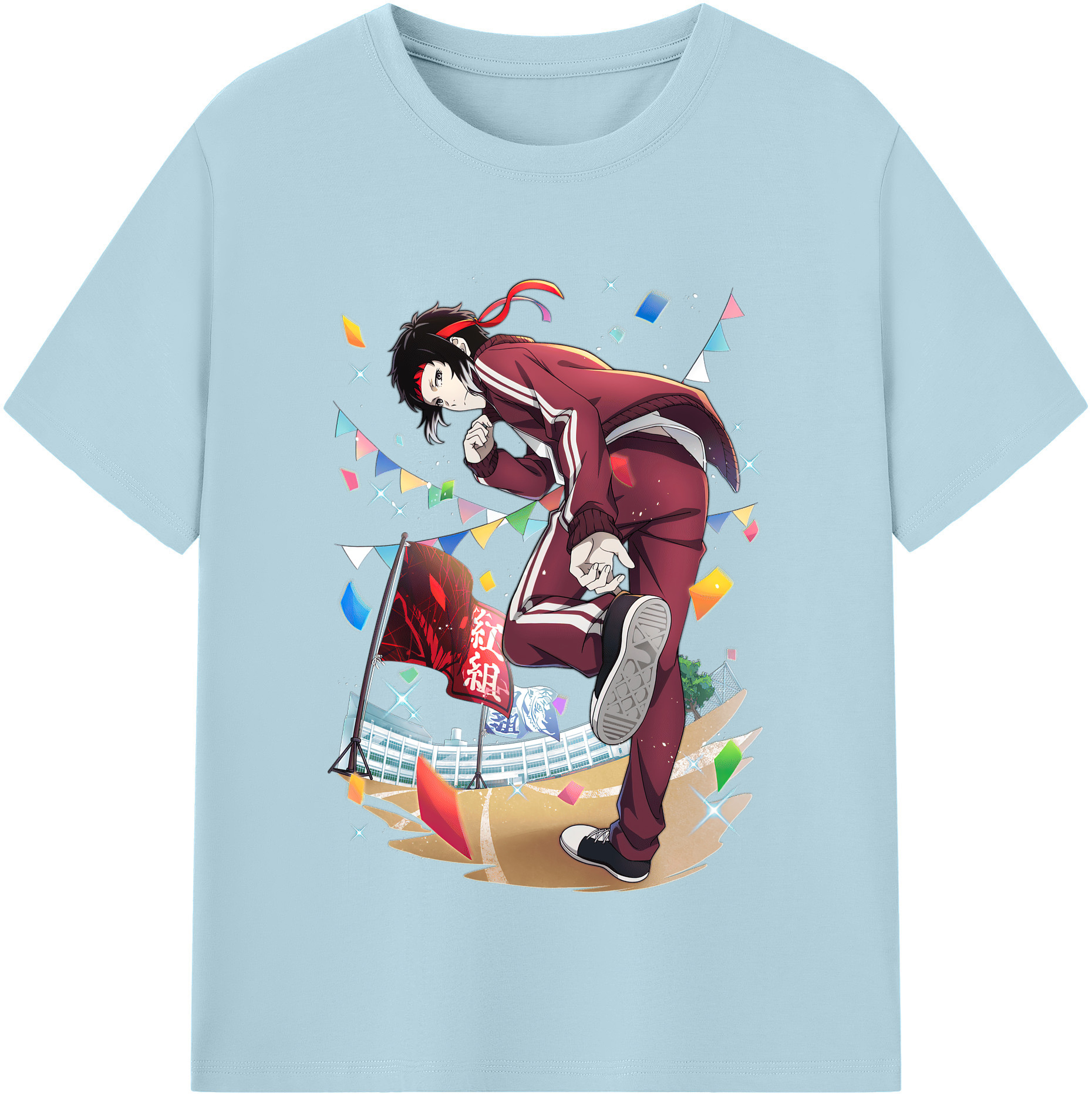 （画像用） 文豪ストレイドッグス Bungo Stray Dogs 綿100％半袖Tシャツ（フロントプリント）